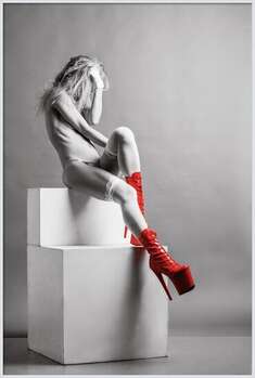 Plakát Red boots story