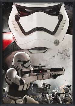 Rámovaný plakát Star Wars: Episode VII - The Force Awakens
