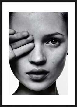 Plakát Kate Moss - Detail face
