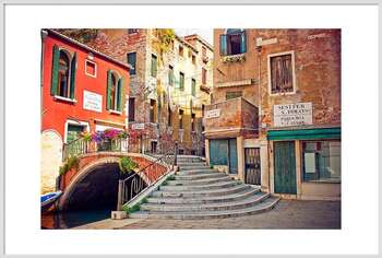 Plakát Street of Venice