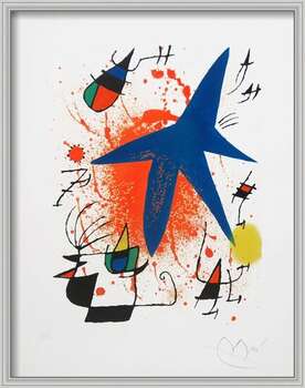 Umělecký tisk Modrá hvězda, 1972