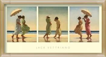 Umělecký tisk Summer Days Triptych