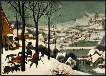 Plakát Hunters in the Snow (Winter), 1565