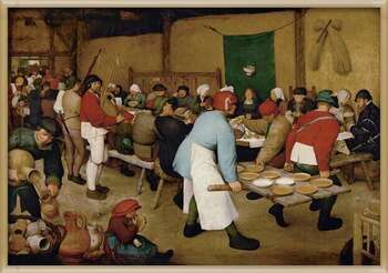 Plakát Peasant Wedding, 1568