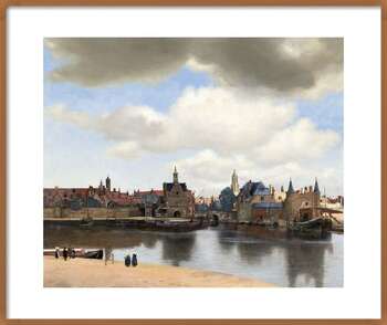 Plakát View of Delft, c.1660-61