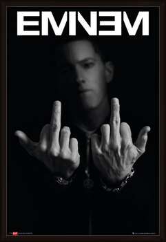 Rámovaný plakát Eminem - Fingers