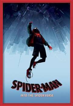 Rámovaný plakát Spider-Man: Paralelní světy - Fall