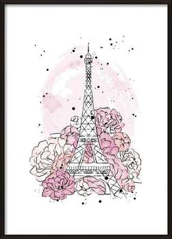 Plakát Peony paris