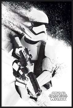 Rámovaný plakát Star Wars Episode VII: The Force Awakens - Stormtrooper Paint