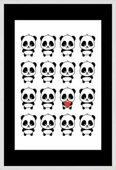 Plakát Panda Love
