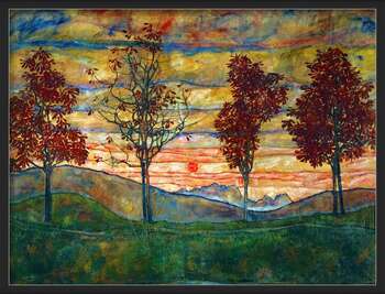 Plakát Four Trees