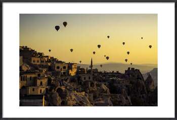 Plakát Sunrise over Cappadocia