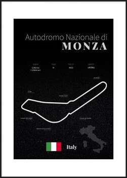 Plakát Monza racetrack